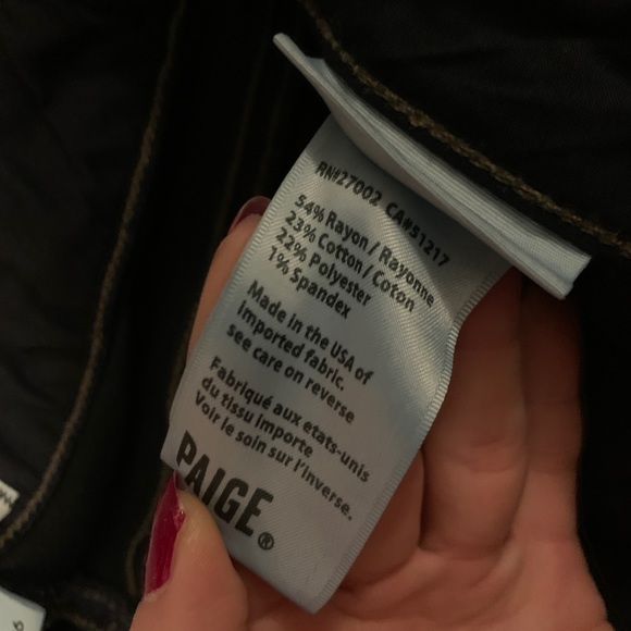 Paige Skyline Skinny Jeans Size 26 - Picture 5 of 5